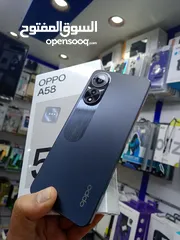  2 Oppo A58 128 GB 8 ram    OppoA58 اوبو