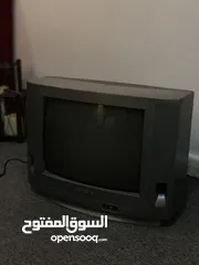  1 تلفزيونات للبيع 14* انش وكالة جديدات تقريبا
