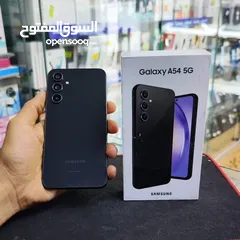  2 مستعمل اخو الجديد Samsung A54 5G رام 16 جيجا 256 أغراضة والكرتونه الأصلية متوفر توصيل