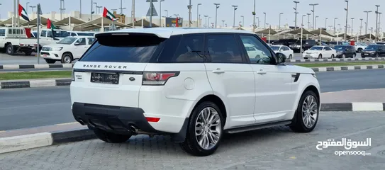  4 RANGE ROVER SPORT SUPERCHARGED V6 2014 GCC