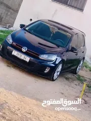  4 سيارة جولف mk6 2012