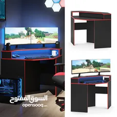  2 مكتب طاولة الألعاب موديل 2023 تباع كل قطعة على حده مع إمكانية اختيار اللون