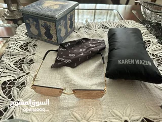  5 نظارة Karen wazen maid in Paris للبيع اصلي