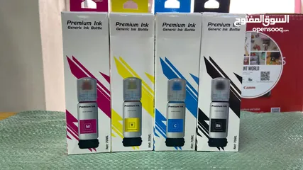  1 مجموعة متنوعة من أحبار الطابعات الأصلية والتجارية بجودة عالية وأسعار منافسة. Hp brother canon epson