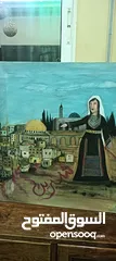  11 عده لوحات كانفس ألوان الأكليرك احجام  45سم  في 50سم لعشاق الرسم