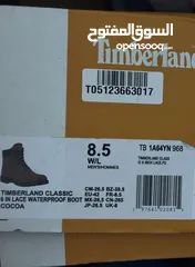  6 تم تخفيض السعر  65 دينار Timberland Boots