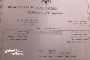  3 ارض للبيع  العيص بجانب ديوان القطيفات على الشارع الرئيسي (الطفيلة)