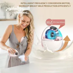  5 شفّاط حليب كهربائي عدد 2 من ماركة كوولي مع تعقيم و تدفئة و طقم فيفامام كامل