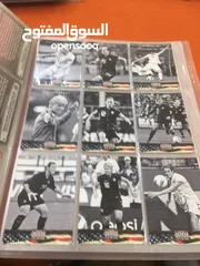  18 بطاقات رياضة رسمية panini and Topps