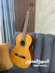  1 جيتار ايطالي eko c-956 model number مستعمل مع اوتار جديدة CG01 و handcrafted