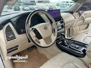  8 Nissan Patrol platinum 2013 Gcc Fully Upgrade 2024 Full Option First Owner Super Clean Car