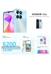  2 HONORX6a 128gb  4gp ram  جهاز بسعر اقتصاد مواصفات رائعه يلا يفوتك