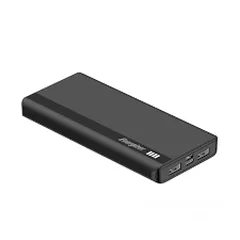  11 Energizer power bank 10000mah UE10054 بور بانك باللونين الأبيض والأسود