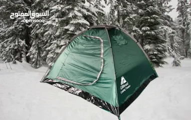  1 خيمة رحلات مع نوافذ فاخرة سعة 4 أشخاص  person camping tent 4