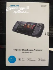  1 Steam Deck Tempered Glass Screen Protector جديد