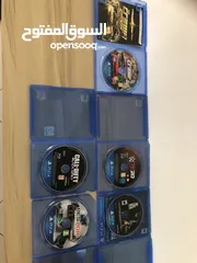  1 5 اقراص  مستعمله ps4 للبيع