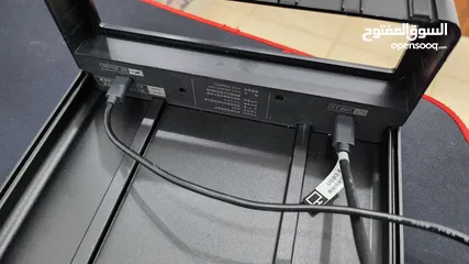  2 monitor stand with 4 usb ports