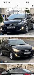  3 سيارة هونداي اكسنت 2015/ 4 جيد