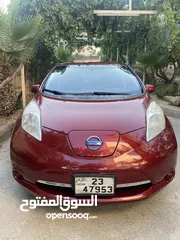  1 نيسان ليف nissan leaf 2015 10 bar 10 بار