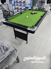  1 طاولة بلياردو شبه وكاله للبيع مستعجل طاولة بلياردو متنقلة البيع لداعي السفر