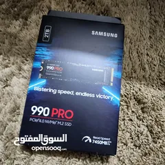  2 Samsung 990 PRO PCIe 4.0 7450MB/s nvme 2TB