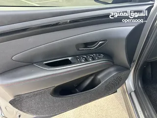  19 هونداي توسان N-Line    2023/ فل الفل بدون فتحة سقف بانوراما  فل مسكر