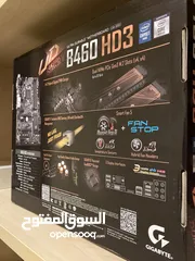  5 Motherboard - Gigabyte B460 HD3  مع معالج Intel i5 10400  بسعر ممتاز