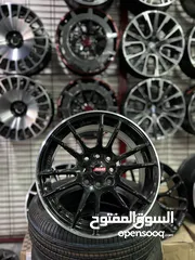  1 /:- جنط جديد /:- قياس 15 انش /:- أبعاد براغي محير 4 براغي