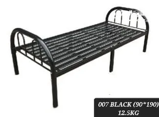  4 Steel double single bed