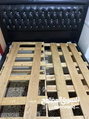  4 تخت بدون الخزانة