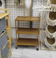  8 ترولي بلاستيك  طبقات