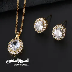  9 Jewelry Simple And Versatile Copper Zircon Oval