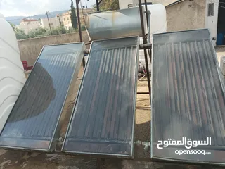  4 خزان شمسي مستعمل للبيع