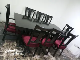  1 طاولات سفره تفصيل خشب زان تنجيد جديد