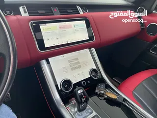  14 رنج روفر 2022 بحالة الوكاله  جمرك جديد