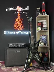 3 Dean Razorback Signature Dimebag Floyd Bio Mech Electric Guitar with Case - 400 JDs