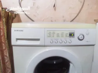  3 متاح غسالة سامسونج مستعملة بحالة ممتازة جدا للبيع اقرء الوصف