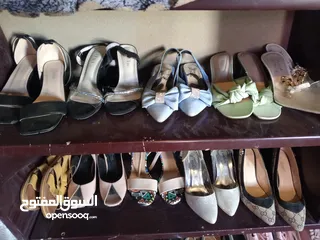  15 احذية اشكال الوان كلو مستعمل بحالة جديدة