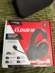  1 HyperX cloude 3 سماعة