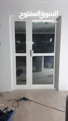  8 Aluminium door and window making and sale صناعة الأبواب والشبابيك الألومنيوم وبيعها