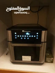  3 قلايه هوائيه ومحضر طعام يونيفيرسل  شبه جديد لم تستخدم بسعه10 لتر