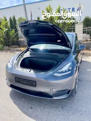  4 Tesla Model ((Y)) 2022 dual Motor Long Range  فحص كامل فل اضافات