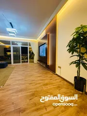  3 افخم واجمل غرفتيين وصاله مفروشه بالكامل فرش VIP للايجار الشهري في ابراااج الهورايزون