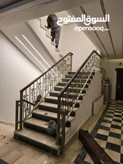  3 ابواب حديد ودربزين درج