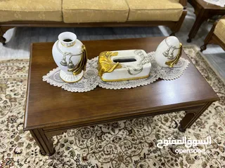  9 طقم كنب مع سفرة للبيع