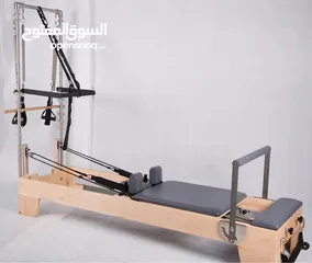  1 جهاز بيلاتس ريفورمر مع برج Pilates Reformer with Tower ، البيلاتس