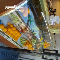  6 ثلاجه عرض خضار وفواكه وحلويات
