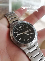  3 ساعة فوسيل مينا اسود 44  سبورت