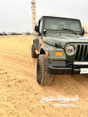  8 jeep wrangler GCC 2006 clean جيب خليجي نظيف  جدا ممشى قليل . سعر قابل للتفاوض