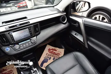  14 تويوتا راف فور هايبرد بحالة الوكالة Toyota Rav4 E-Four Hybrid 2017